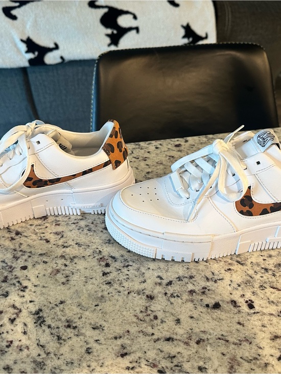 Nike Shoes - Nike Air Force 1 Pixel – Leopard Print – Women’s Size 7